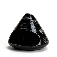Palo Santo Holder – Mini Ceramic Chimenea Incense Burner – Zen Bowl for Yoga, Meditation, Aromatherapy, Home Decor