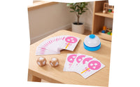 Wooden Matching Game Natural Wood Toy Problem-Solving for Preschoolers