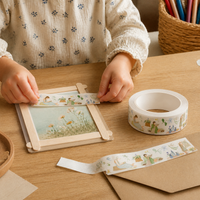 Spring Handmade Collection Washi Tape & Matte PET Tape for Journaling and Crafts