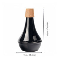 Trumpet Practice Mute Cork Trumpet Mute Lightweight Sound Dampener for Students, Beginners, Apartment Living