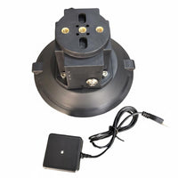 6 Inch Car Suction Camera Mount Firm Grip Electric Suction Cup Mount Portable for Photographers
