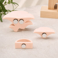 3 Pieces Strong Arachnid Bowl Decorative Arachnid Hide Cozy Toadstool Ledge with Adhesive Discs Discreet