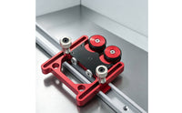 Pressure Guide Adjustable Workshop Guide with Rollers Hardware for Woodworkers, Carpenters, Table Slicing Tools, Router Tables