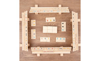 Educational Number Game Early Learning Wooden Game with Card Racks Sturdy Counting Toy for Classroom, Preschool
