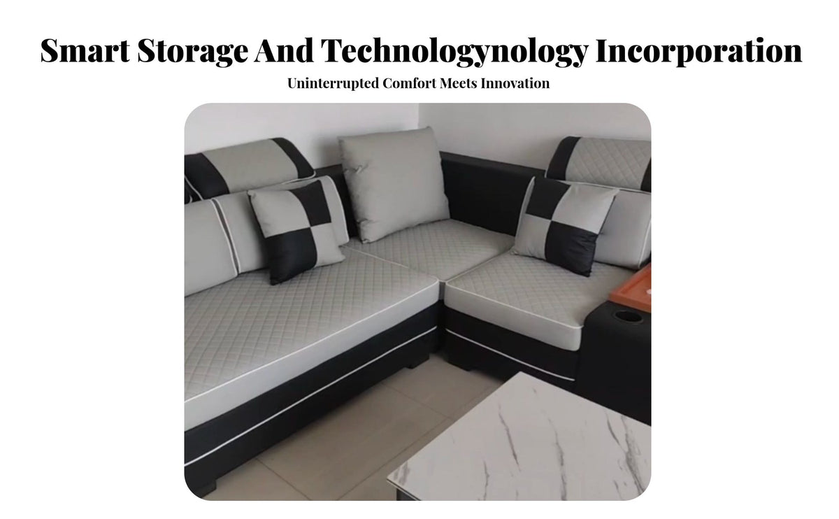 Curved Designd Double Chaise Sofa Contemporary Design Multifunctional Curved Designd Lounger Animalsuitable for Living Room Furniture for Residents
