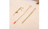 3 Pieces Sound Post Tool Kit with Gauge Sound Post Tool Set Rust-Resistant Lutherie Tools for Workshop