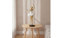 Ballerina Figurine Tabletop Ballerina Statue with Base Ballet Dancer Statue Graceful Ballet Girl Figurine Elegant for Dancers