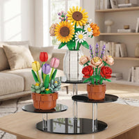 Clear Acrylic 3-Tier Display Shelf for Desktop Storage