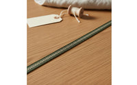 Modern Design 25mm Fringe Trim Ribbon Multi-Purpose Chenille Border Braid Textured Weave Home Textile Accessory for Interior Decorators, Pillow Embellishment, Upholstery