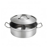 Stainless Steel Hot Pot Round Cookware Easy to Clean