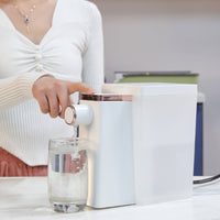 Instant Hot Water Dispenser Compact Countertop Hot Water Dispenser Appliance Automatic Transparent for Students, Office