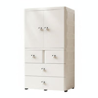 Interlocking Cube Wardrobe Large Capacity children's Furniture Easy Assembly