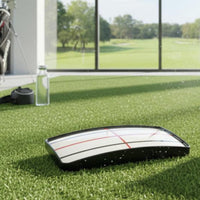 Golf Alignment Mirror Golf Setup Mirror Portable Posture Correction Training Aid for Beginners