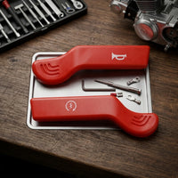 Waterproof motorcycle horn button