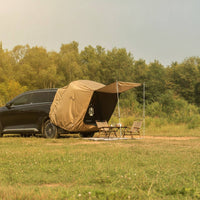 Bugunrestricted Ventilation SUV Rear Tent Sunshade Portable Folding Car Rear Tent Vehicle Awning Mesh Screening