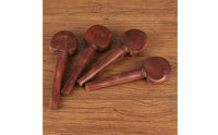4 Pieces Rosewood Cello Pegs Tapered Cello Tuning Pegs Instrument Parts for Cellists