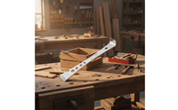 2 Pieces Rust Resistant Stainless Steel Pry Bar Sturdy Nail Puller Crowbar Heavy Duty for Woodworking, Construction