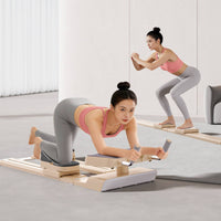 Multifunction Crawler Exercise Machine with Phone Holder Cushioned Crawling Exercise Machine Compact Abdominal Slider Space-Saving for Apartment