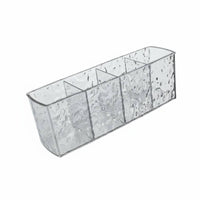 Water wave Brush holder Minimalist Design Multicompartment Brush holder adaptable for Desk