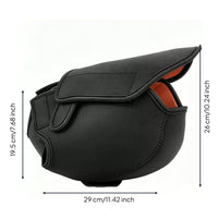 Universal Electric Bike Motor Cover Adjustable Electric Bike Motor Cover Padded Accessory Scratch-Resistant for Commuters