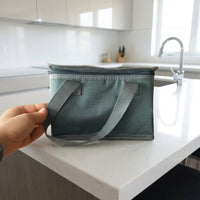 Lunch Bags for Women with Modern Minimalist Style, Insulated Food Storage for Hiking and Camping BBQ, Medium Cool Bag Lunch Box, Hot Cold Bag
