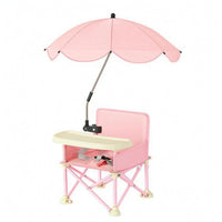 Portable Folding High Chair Adjustable Pole Travel Infant Seat Child Seating for Children, Outdoor