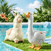 Cartoon Goose Water Rotating Animal Water Blaster Spray Outdoor Toy Cool for Backyard