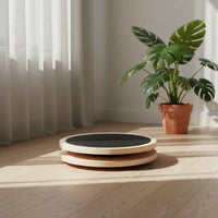 Waist Rotating Disc Easy to Use Waist Rotator Board Heavy Duty Wooden Rotation Disc for Home Workout