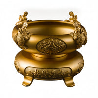 Aromatic Burner Metal Aromatic Burner Bowl Ornate for Living Room, Entryway