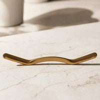 Brass Massage Rod Ergonomic Gua Sha Tool Copper Alloy Massage Tool for Masseuses, Athletes