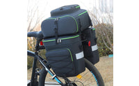 Function Bike Trunk Bag Reflective Three-in-Single Bike Bag Structured for Biking Trips