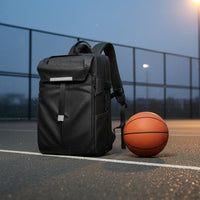 Multi-Pocket Design Basketball Training Bag Computer Compartment Wet Dry Separation Backpack Tear-Resistant Large Capacity Sports Backpack for Men, Gym, School