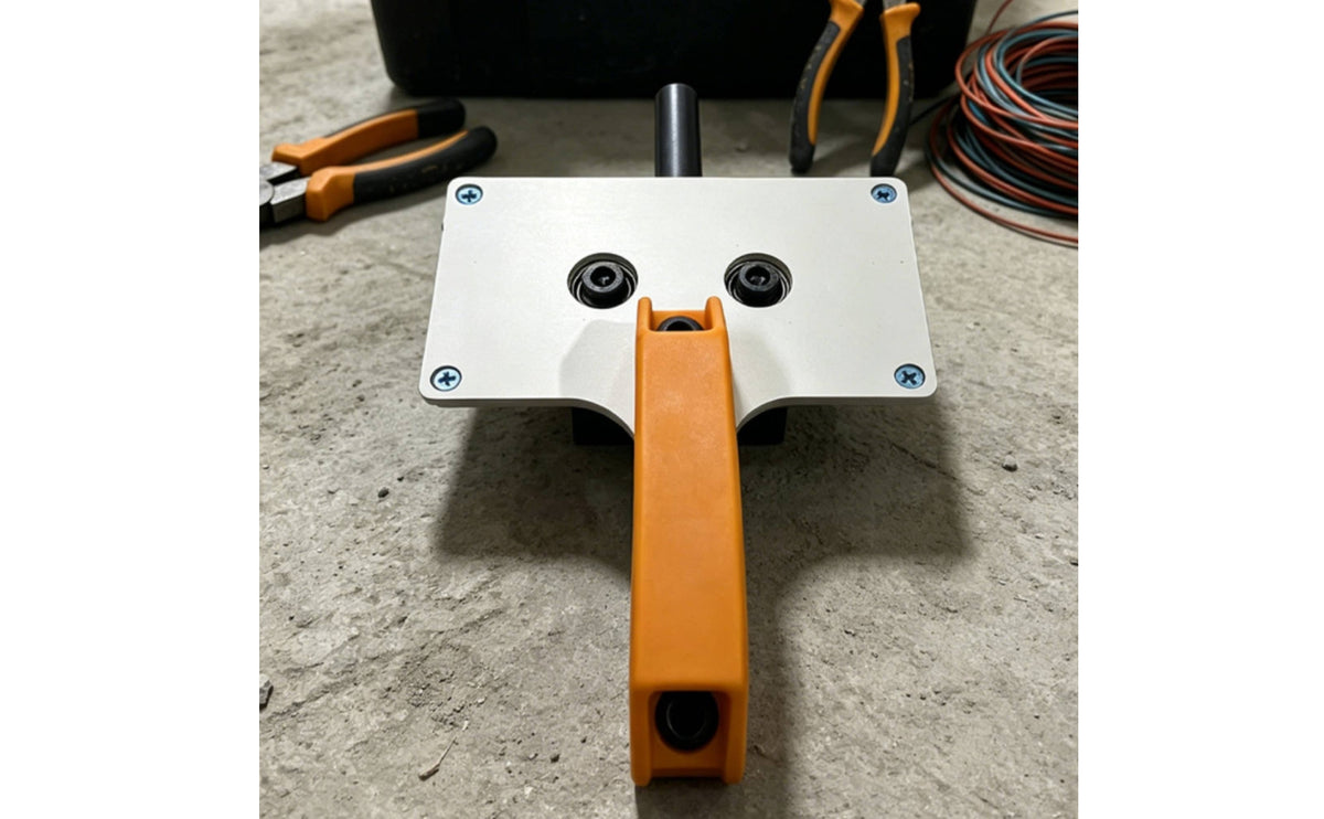 Electric Cable Threader Tool Compact Handheld Cable Threading Tool Portable Conduit Wire Puller for Electricians, Home Improvement Enthusiasts