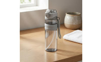 Spray Water Bottle One-Button Opening Mist Sprayer Exercise Accessory Sealed Design