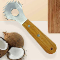 Handheld Coconut Serrated Coconut Stainless Steel