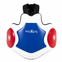 Chest Protector Synthetic Boxing Body Protector with Shoulder Straps body guards for Striking Practitioners