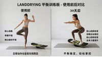 Land Drying Professional Rotating Balance Board for Skateboard Surf Training