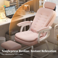 Ergonomic Spinerest Armless Molded Chair Height Adjustable Conference Seat firm pading Foam pad Seating Furniture Sturdy Base for Students, Office Workers, Homeowners, Study Room, Dormitory, Bedroom, Small Spaces