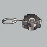 Awning Head Fitting Aluminum Alloy Canopy Support Fitting Dark Metallized Finish Rain Shelter Connector