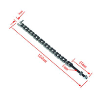 Pallet Jack Handle Chain with Threaded Rod Manual Forklift Handle Chain Assembly Sturdy Mechanical Component for Mechanics, Warehouses