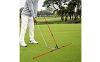 Golf Swing Plane Provides Immediate Golf Swing Plane Retractable Design Athletic Gear for Golfers, Driving Range, Indoor