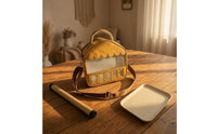 Bird Carrier with Perch Portable Bird Carrier Structured for Professional Pet Care Visits