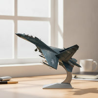 1/48 1/48 F 16V Plane Collectible Fighter Jet Model with Stand Desktop Decoration Diecast Aircraft with Stand for Aviation Enthusiasts, Bookshelf, Office