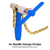T-Shaped Handle Cycle Chain Breaker Metal Body Bike Chain Breaker Hollow Storage Hook