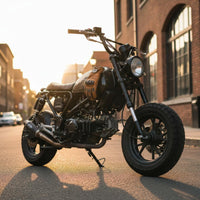 Lightweight Motorcycle Ruckus Handlebar Universal Fit Zoomer Handlebar Bar Sturdy Vehicle Vehicle Part Comfortable Ride for Replacement