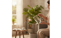 Transparent Watering Can with Long Spout Graduated Plant Watering Can Easy to Fill Vessel Ergonomic for Windowsill
