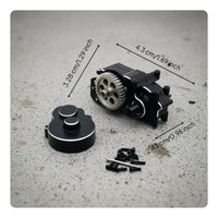 Metal Rear Gearbox Assembly Easy Installation RC Car Rear Gear Case