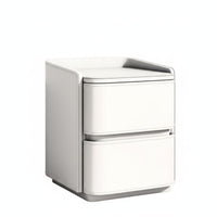 Light Luxury design Storage Cabinet with Shelf Modern Minimalist Design Single-Drawer End Table with Open Shelf Space-Saving Nightstand sturdy Construction for Homeowners, Renters, Adults, Guest Room, Apartment, Office, Entryway