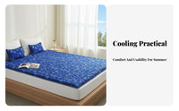 Cooling Water Mattress Leak-Resistant Summer Cooling Bed Mat No Electricity Required Water-Filled Bed Pad for Hot Sleepers, Dorm Room