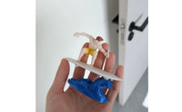 Fun Gift Inertia Swing Surfer Toy Stress Relief Swaying Surfer Car Ornament Surfing Man Dashboard Figure for Office Desk